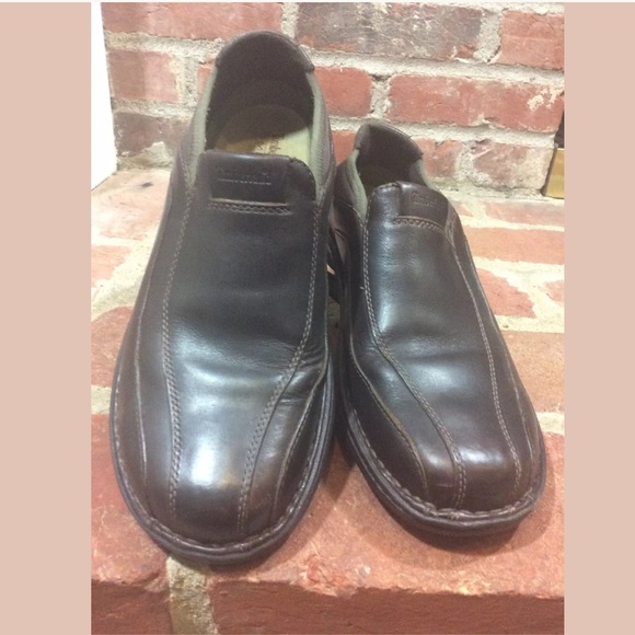 Timberland Other - Smart Comfort Brown Leather Slip On Loafer Shoes